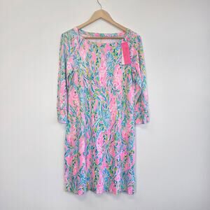 Lilly Pulitzer UPF 50+ Sophie Dress in Unicorn of the Sea Size Medium NWT